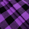 thumbnail image 7 of Htigea Plaid Robe for Women Lightweight Belted Short Bathrobe Ladies Sleepwear Nightgown Comfy Homewear Purple,M, 7 of 7