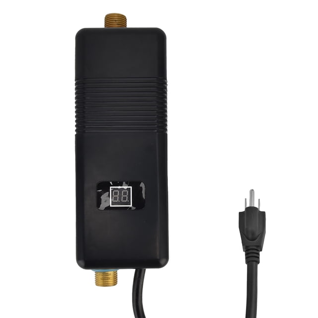 Calentador de agua eléctrico instantáneo para el hogar, baño, cocina, baño, Camping