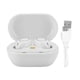 thumbnail image 1 of Wireless Bluetooth Earphones DC 5V TWS Headset CNC Engraving Titanium Metal Processing Support Type C Charging(White ), 1 of 3
