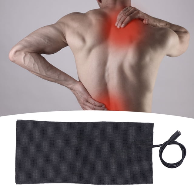 Cojín Calefactor Lavable, Almohadilla Calefactora De Tela Eléctrica USB, Sincronización DC5V, Ahorro De Espacio Portátil Plegable Para La Espalda Del Cuello