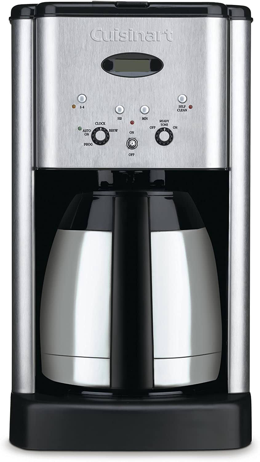 Restored Cuisinart DCC-1400FR Brew Central 10 Cup Thermal Coffee Maker Silver (Refurbished)