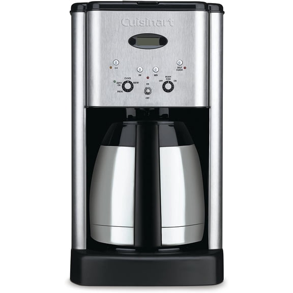 Restored Cuisinart DCC-1400FR Brew Central 10 Cup Thermal Coffee Maker Silver (Refurbished)