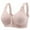 Gray, variant on Front Closure Bras for Women, Women'S Fixed Cup Front Open Button Bra Beauty Back Anti Sag Non Underwire Underwear, Wireless Bra, Front Closure Bras for Women, Bras (Pink, XXL)
