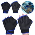 thumbnail image 5 of BLEEUS Swimming Training Gloves Neoprene Finger Webbed Gloves For Adult Exercise (S) Water Sports Supplies (S), 5 of 10