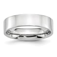 thumbnail image 1 of Cobalt Flat Polished 6mm Band Size 7, 1 of 6