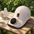 thumbnail image 5 of Cooling Hat with USB Fan, with Rechargeable System, Mesh Breathable Baseball Cap, UV Sun Protection Outdoor Work Hat, for Fishing Golf Camping Travel Sports Summer, 5 of 6
