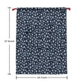 thumbnail image 5 of Christmas Bags Drawstring,Dark Blue Christmas Snowflake Pattern Large Xmas Christmas Gift Bags,Reusable for Xmas and New Year Party Favors and Supplies,27.6" X 19.7", 5 of 5