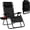 Black, variant on ANHXN Zero Gravity Chair, Folding Patio Lounge Chair Adjustable Outdoor Recliner with Cup Holder, Wide Armrest for Patio Garden Poolside Outdoor Yard Beach, Support 350 lbs (1)