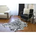 thumbnail image 2 of H-Luxe Faux Hide Animal Print Rug, 2 of 3