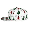thumbnail image 3 of Haiem Buffalo Plaid Christmas Trees Classic Snapback Cap Flat Bill Hat Baseball Cap Adjustable Size Cotton Dad Hat, 3 of 9