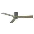 thumbnail image 2 of Aviator 54" Graphite/Weathered Gray Smart Flush Mount Ceiling Fan with Remote Control, 2 of 7