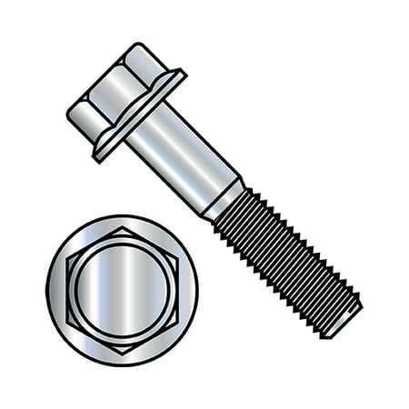 

M6-1.0X25 DIN 6921 Class 8 Point 8 Metric Flange Bolt Screw Non Serrated Zinc Rohs (Pack Qty 1 000) BC-M625BF8