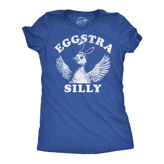 Womens Funny T Shirts Eggstra Silly Sarcastic Easter Graphic Novelty Tee for Ladies Womens Graphic Tees