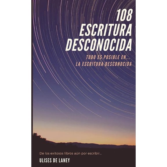 108 Escritura Desconocida (Paperback)