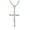 Silver color, variant on 14K Yellow Gold Jesus Cross Hip Hop Pendant Collar Chains Necklace for Men Women Boyfriends Gift Jewelry