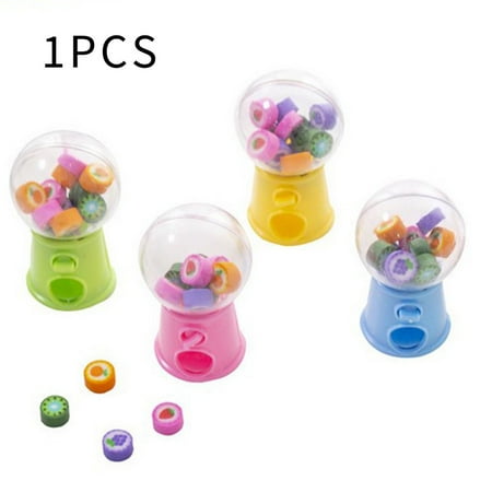 New Gift 1 Piece Pencil Erasers Toy Capsule Gacha Toy Office Stationery ...