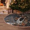 thumbnail image 5 of Rateoe Leopard On Tree Branch Pattern Christmas Tree Skirt with Ties, Christmas Tree Decorations, Farmhouse Christmas Decor Xmas Holiday Decorations-30", 5 of 6