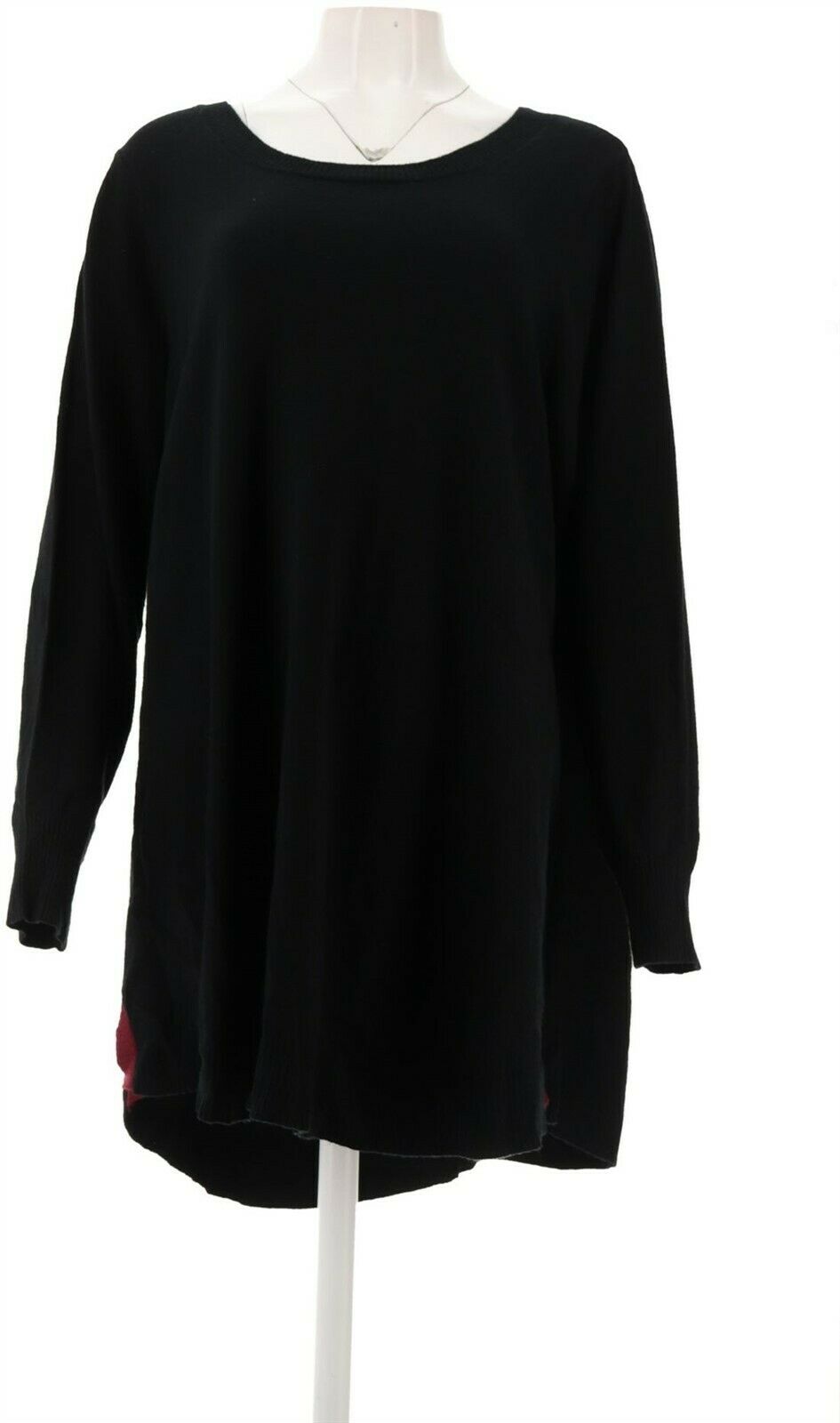 Attitudes by Renee - Attitudes Renee Pullover Sweater Contrast Tipping Women's A310883 - Walmart 