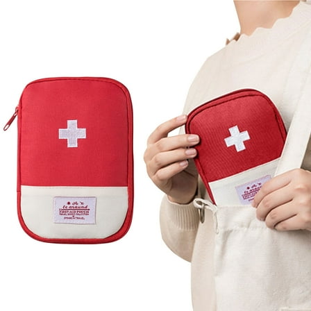 Necvior Portable Empty Aid Medical Bag, Empty Medicine Bag Emergency Kits Storage Bags