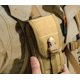 thumbnail image 4 of Bolsa táctica para teléfono inteligente (caqui) Bolsa EDC con soporte para teléfono, 4 of 5
