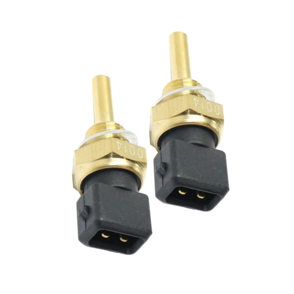 KarParts360 For Isuzu Amigo 1990 1991 1992 1993 1994 Coolant Temperature Sensors Front | Pair | 3 Male Blade Terminals | Replacement For 3228, 4001