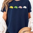 thumbnail image 2 of Tour France T Shirt Cycling Hats T-Shirt, Men's And Women's Graphic Tee 100% Cotton by TBun, Full Sizes S-5XL, 2 of 5
