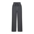 thumbnail image 2 of Zuesphe Sweatpants Women Baggy Wide Leg Petite Wide Leg Athletic Pants for Women Womens Joggers for Work Womens Pants Trendy My Orders past Orders, 2 of 5