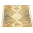 thumbnail image 6 of MagicRugs Modern Geometric Cream Jute 2'1 X 6'0 Ft Oriental Area Rug Carpet for Living Room Dining Room Bedroom Foyer Office and Library, 6 of 12