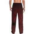 thumbnail image 3 of Daiia Spiders On A Web Men's Sleep Pant with Pockets and Drawstring,Pajama Pants-Small, 3 of 9