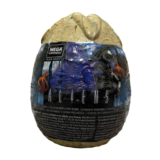 Minifigura de huevo alienígena de Toy Mega Contrux Aliens con limo
