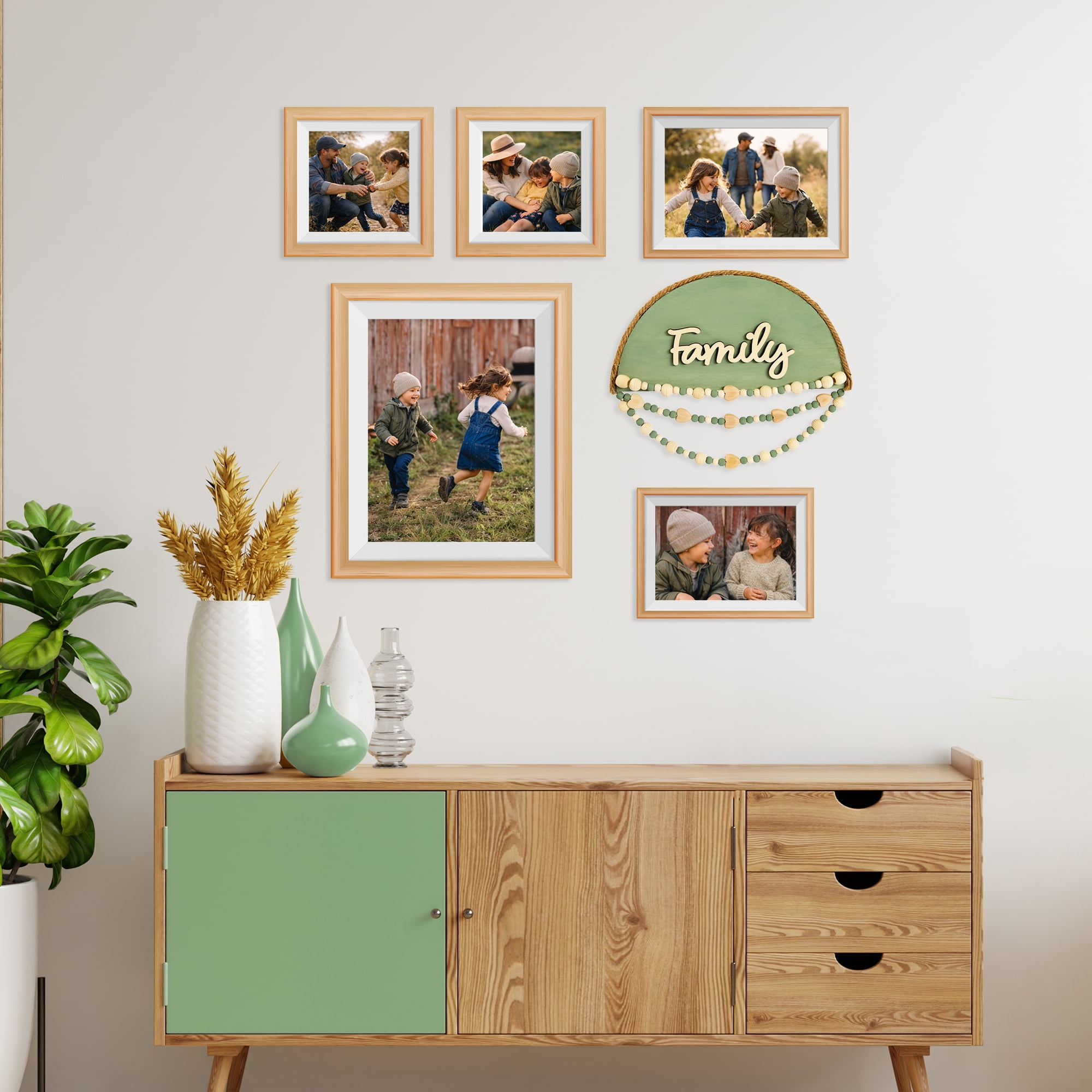 Hello Hobby 12" x 6" Half Circle Unfinished Wooden Craft Shape