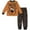 Black / brown, variant on Scooby-Doo Big Boys Pajama Shirt & Pajama Pants Black / blue 10-12