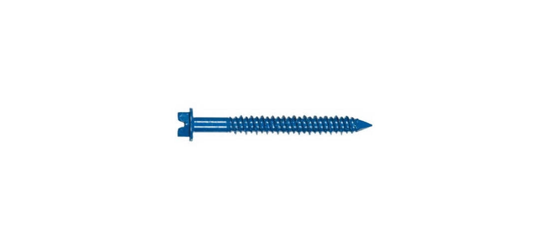 Hillman Concrete Screw Anchor Tapper - Steel Hex Head - 1/4" D x 2.75" L