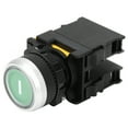 thumbnail image 2 of AC220V 10A Green Start Button Switch - ABS Material, Waterproof & Dustproof, Compact Lightweight Electrical Accessory with High Conductivity, Pressure/Corrosion Resistance, Impact & Oxidation, 2 of 6