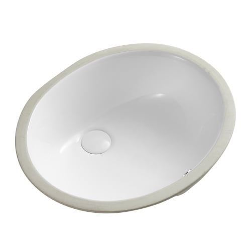 Tophomer Ceramic Undermount Oval Vessel Sink Above Counter White Bathroom Vanity Com - White Undermount Bathroom Vanity Sink Tophomer Ceramic Undermount Oval Vessel Sink Above Counter White Bathroom Vanity Com - White Undermount Bathroom Vanity Sink