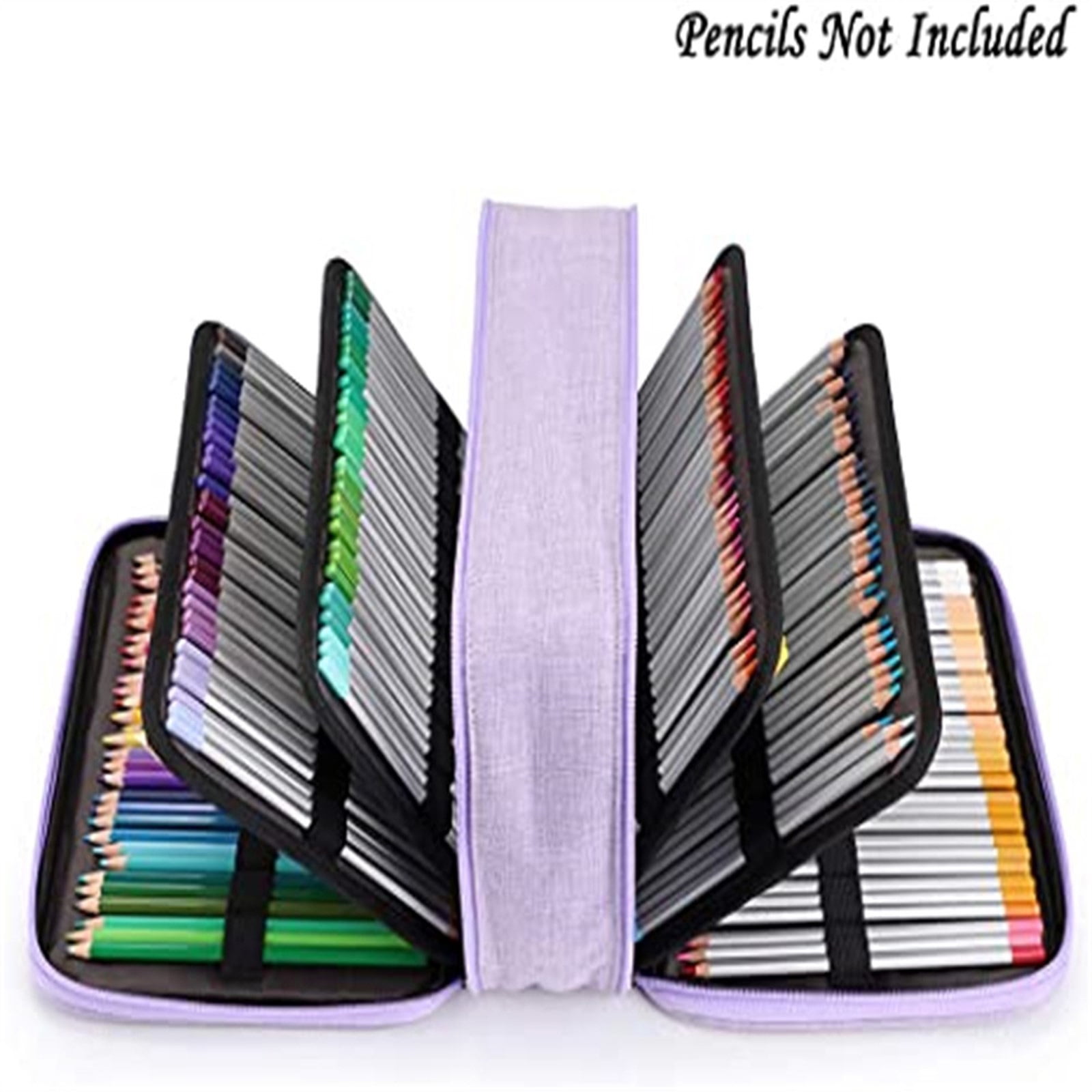 RYUJNDK 300 Slots Pencil Case Large Capacity Pen Bag Coloured Pencils Storage Bag Pencil Organiser Colored Pencil Holders
