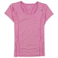 thumbnail image 1 of Reebok Womens Two Tone Basic T-Shirt, Pink, Small, 1 of 1