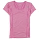 thumbnail image 1 of Camiseta básica de dos tonos Reebok para mujer color rosa grande, 1 of 1