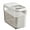 L, variant on Large Capacity Sliding Cover Rice Container with Sliding Lid Kitchen Storage Box For Grains And Dry Goods