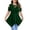 Green, variant on Women's Plus Size Tops Cold Shoulder Short Sleeve Tunics Asymmetrical Hem Casual Summer Going out Shirts