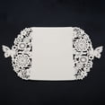 thumbnail image 4 of 20 Pcs Delicate Carved Wedding Party Invitation Card Envelope Invitations for Wedding,Ivory White & Golden Beige, 4 of 8