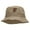 Khaki, variant on Sword & Shield Embroidered Bucket Hat - Charcoal OSFM