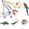 thumbnail image 2 of Magazine Adjustable Parrot Bird Leash Harness Outdoor Training Rope Anti Flying Bite Band, 2 of 9