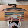 thumbnail image 6 of Extended Large Computer Gaming Mouse Pad Desk Mat(31.5×15.7 in),Desk Pad with Stitched Edges and Non-Slip Base,Desktop Pad Suitable for Work Office Aesthetic Boho Bohemian Cute-Colorful, 6 of 6
