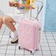 thumbnail image 1 of Bolsa de cosméticos de moda para mujer, Maleta rodante de 20/24 pulgadas, estuche con ruedas para estudiantes, Maleta de viaje con contraseña, 2 unidades por juego, 1 of 4