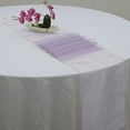 thumbnail image 5 of Efavormart 10 Pack Lavender Lilac Sheer Organza Table Runners - 14"x108", 5 of 8