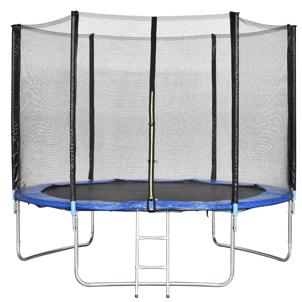 10-FT Kid Trampoline Combo Jump Safety Enclosure Net w/ Pad Ladder Xmas Gift US 