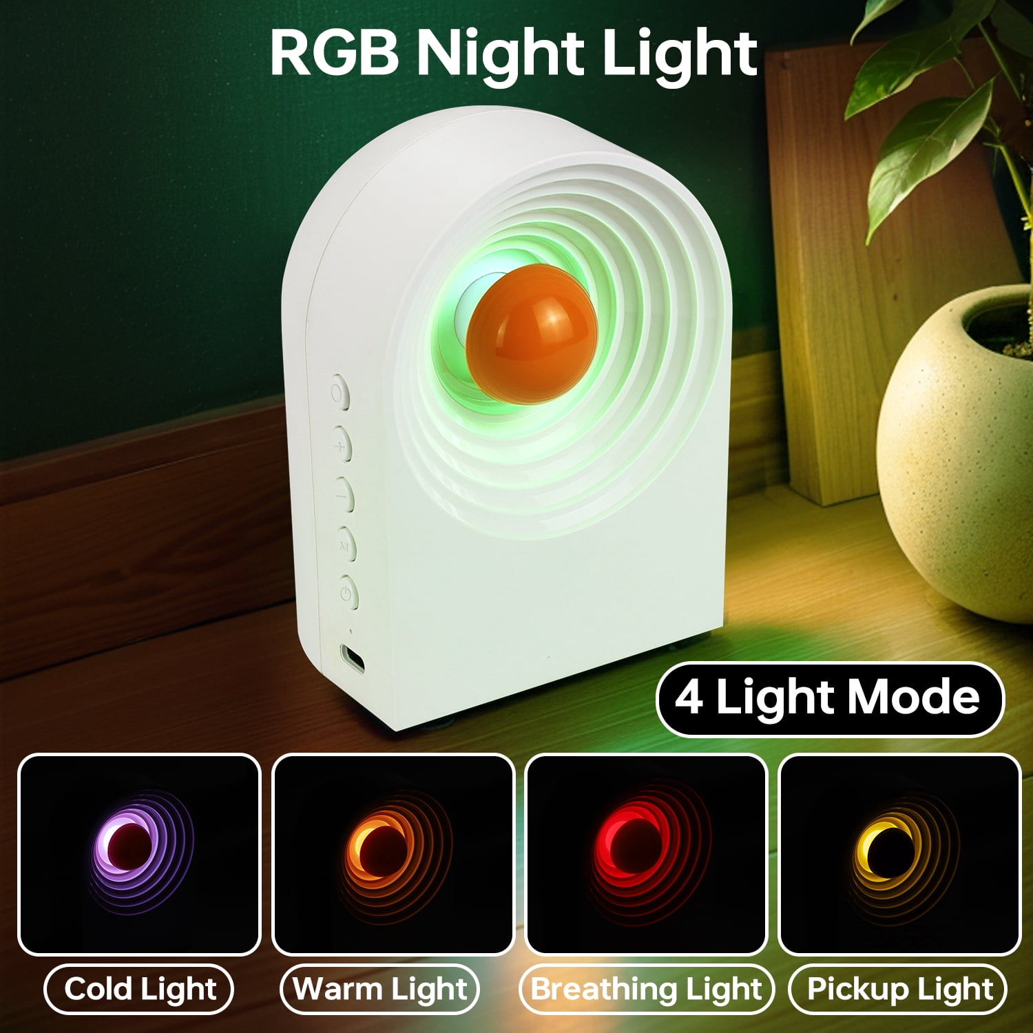 Portable White Noise Sound Machine For Sleeping Bluetooth Speaker Night Light With 8 Soothing Sounds Sleep Sounds Machine For Baby Kids Adult & Home Office Travel