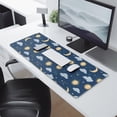 thumbnail image 2 of Long Mouse Pads for Desk,Dark Blue Sun Moon Cloud Star Pattern Desk Mats on Top Of Desks, Desk Mouse Pad Extra Large with 3mm Non-Slip Base and Stitched Edge for Gaming,Office,Work,Home 31.5"x11.8", 2 of 6