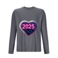 thumbnail image 2 of Blusas y camisas de manga larga con cuello redondo para hombre, deportivas, fitness, hogar, pijamas navideños estampados, camiseta de manga larga con cuello redondo, blusa de poliéster para hombre, 2 of 3